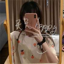 Pajamas female summer students ins short-sleeved shorts thin Korean version of cute girl home clothes two-piece summer