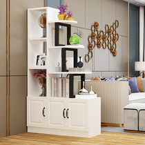 Entrance cabinet shoe cabinet integrated modern simple wine cabinet screen decoration multi-functional shelf living room partition cabinet