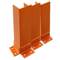 Shelf anti-collision corner guard angle guard durable corner corner wrapping edge right angle shelf anti-collision forklift foot guard accessories heavy supermarket