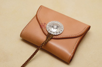 DIY handmade leather leather wallet drawing paper pattern CDS-03 Eagle Kentaro short clip