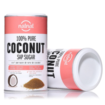 Nat imported tweed gluten-free Coconut sugar 250g low GI liter sugar food sugar substitute Coconut suga