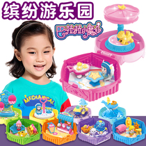 Ballara Little Magic Wonderland Blind box bar cheerleader Little Blue Lingmei Snow Princess Barabara Toy