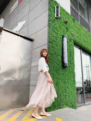 期待了好久收到宝贝果然没让我失望！质量是真心不错啊 蛮小清新的 裙摆巨美