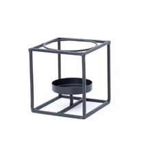 Tea Furnace Base Wax Candle Holder Heating Shelf Insulation Cooking Heating Day Style Iron Art Dry Burning Table Oven Wine Fine Lamp Warm Tea