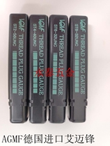 US-made threaded plug gauge dental gauge pass 0-80 0-80 2-56 4-40 6-32 6-32 8-32 UNC UNF