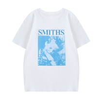 Huang not annoying niche pattern printed T-shirt womens short sleeves 2021 summer New loose casual shirt medium long top