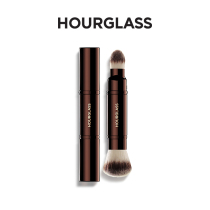 Hourglass double head facial makeup brush foundation brush blush brush dizzy brush super soft soft hair portable
