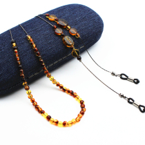 Glasses chain Amber vintage classic neck glasses chain hanging neck rope travel accessories sunink glasses lanyard