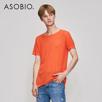 Asobio mens spring knitwear mens short sleeve casual cotton round neck pullover loose sleeveless knitted sweater