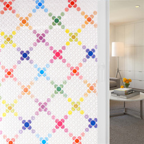 No need for glue environmental protection Glass stickers window stickers anti-light frosted stickers cellophane window film