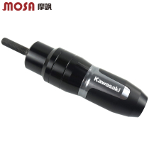 Applicable to Kawasaki alien VERSYS-X300 1000 Z300 modified exhaust pipe anti-wrestling rubber stick insurance bar
