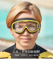 BE Van Deane Mens and womens waterproof eye protection swimming goggles big frame anti-fog sun protection HD Fashion Swimming Training Glasses