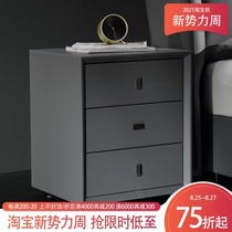 Simple modern bedside table Simple storage small cabinet assembly locker Dormitory bedroom assembly bedside cabinet
