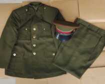 Retired old stock 04 summer suit suit old-fashioned land Green Spring and Autumn uniform old-fashioned suit nostalgic collection