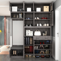 Shoes cabinet Home doorway Hyon closing cabinet Large capacity entrance hall cabinet integrated by wall Entrance Living Room Cloakroom Customizable