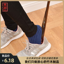 Masons new products solid wood shoes plucked wood raiser lengthened shoes to draw sloth shoes for convenience wearing shoes 74cm