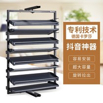 Germany 360 degree rotating shoe rack hardware trembles fast hand rotating shoe cabinet accessories rotary shoe rack customization