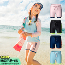 BARREL South Korea imported hot spring swimming tight imported quick-drying sunscreen beach shorts swimsuit men and women Summer