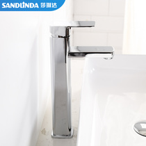 Classic square basin hot and cold faucet toilet household washbasin basin basin basin faucet