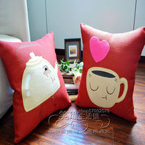 Wedding leisure fashion car pillow lovers cushion home stay floating window bedside sofa office pillow backrest
