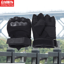 Security gloves training semifinger gloves wear-resistant outdoor mountaineering gloves Security gloves Accessories