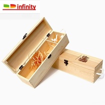 Red wine wooden box single general red wine box wine gift