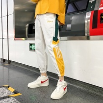 Pants Men Fall Casual Pants Net Red 90% Pants Trendy Harun Bunches Pants Loose Sport Small Footed Pants 100 Hitch