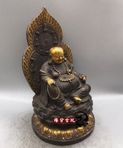 Large Buddha character big belly Maitreya Buddha Bodhisattva ornament Zhao Cai Buddha statue offering household goods living room set opening gifts