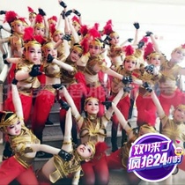 The Little Horse Pentium Dance Performance conserved less pediatrics to perform the 8th Xiaoho Wind quarry Little Horse Pentium Clothing