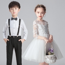 June 1 childrens chorus performance costume primary and secondary school students poetry recitation chorus dress boy suit suit suit suit