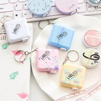 Home Mini Cute Cartoon Carry-on measuring clothes ruler Soft ruler Measuring three-circumference small leather ruler Measure 1 5 m