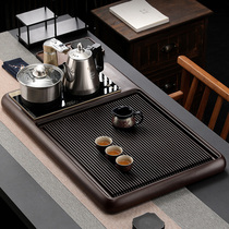 German Bakelite tea tray set Automatic kettle integrated embedded tea table Tea sea drainage simple tea set