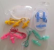 Yingfa Yingfa anti-fall with rope soft and comfortable silicone spiral earplugs with rope swimming earplugs