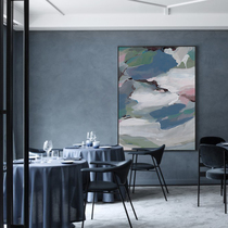 Jellypaint original hand-painted) post-modern color abstract oil painting restaurant hand-painted decorative painting pure handmade