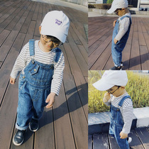 Sensibility Chenchen mom and baby childrens clothing 1-3 years old spring boys long-sleeved t-shirt round neck all-match childrens striped bottoming shirt