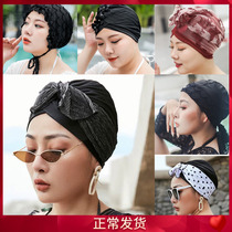 South Korea Fashion Gats Plus Size Swimming Cap Dont Head Fashion Professional Swimming Cap Long Hair Swimming Cap Swimming Cap Fabric