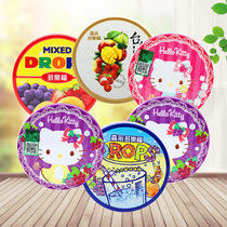 Taiwan imported Morinaga Dorafu fruit candy 45g childrens snacks Fruit hard candy canned office snacks