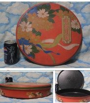 Old object collection 1980s old moon cake box plastic