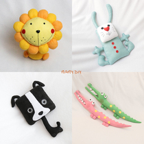 Handmade doll diy material bag fabric hand-stitched embroidery self-made non-woven doll puppet gift for boyfriend