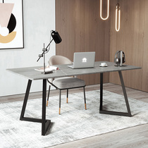 Rock plate light luxury computer Nordic home desk small apartment modern simple desktop computer desk