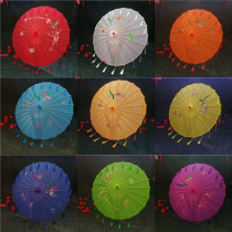 Combined and durable Han suit Umbrella Floating Umbrella Umbrella Oil Umbrella Decorated Big Red Classical Park