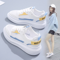  Dad shoes womens ins tide 2021 new shoes summer breathable spring and autumn white sports and leisure explosive womens shoes