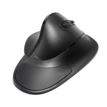 Japan Sanwa Wired Wireless upright Office Home portable laptop desktop computer mouse vertical mouse left and right hand suitable for Apple Huawei Xiaomi Lenovo ASUS notebook