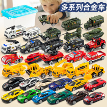 Alloy Car Model Toy Car Car Engineering Fire Kit Various Vehicles 3-4 Years 5 Children's Intelligence Gift Boys