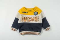 Foreign trade European and American mens treasure Spring and Autumn fine fleece long sleeve sweater Fleece Baby cute jacket jacket pullover