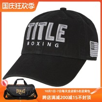 TITLE BOXING ANTHEM ADJUSTABLE CAP BOXING baseball CAP