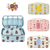 Cute girl heart portable waterproof travel underwear underwear storage bag socks bra finishing bag portable clothing bag