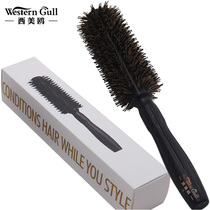 Bristle comb Round roll comb Curly hair comb Inner buckle hair gallery Household roll comb for men and women blow hair type styling