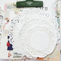 WEEK BAR hand account base material paper lace paper cake paper lace pad Hand account hollow decoration paper lace edge