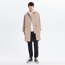 NOME autumn and winter mens long cotton jacket contains detachable cotton jacket autumn mens MUCC0032
